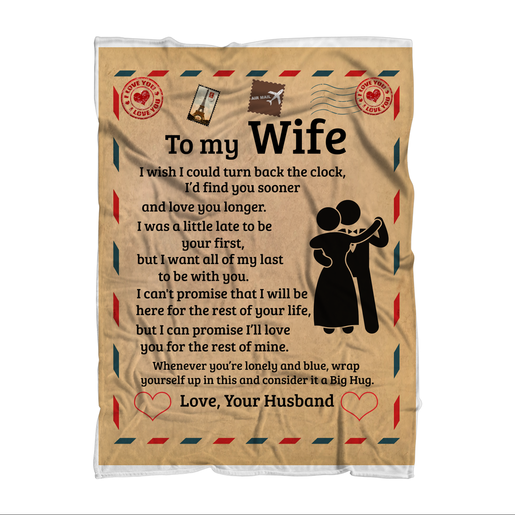 Wife Blanket- Sooner Premium Sublimation Adult Blanket