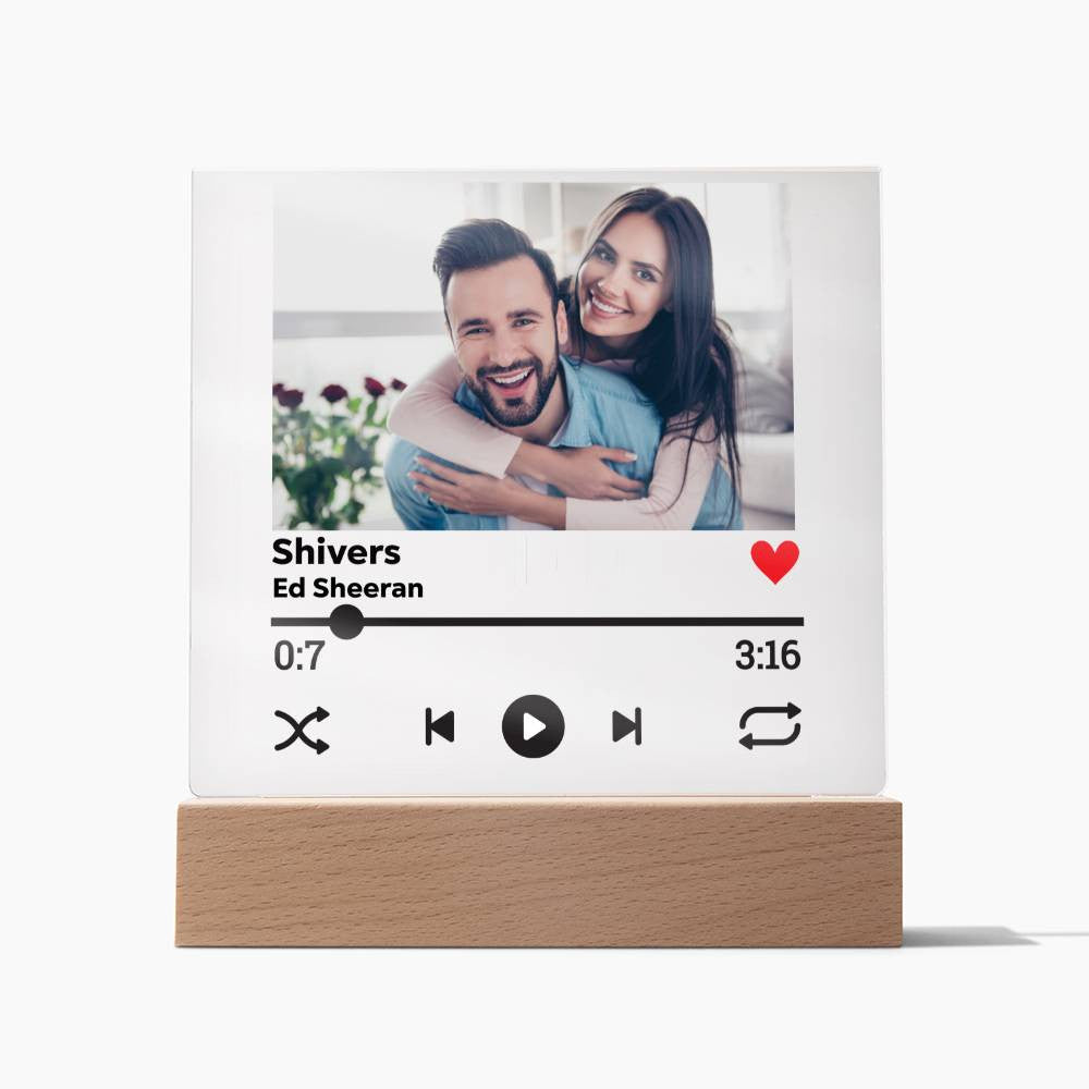 Our Song- You and Me - Music Media Acrylic Plague