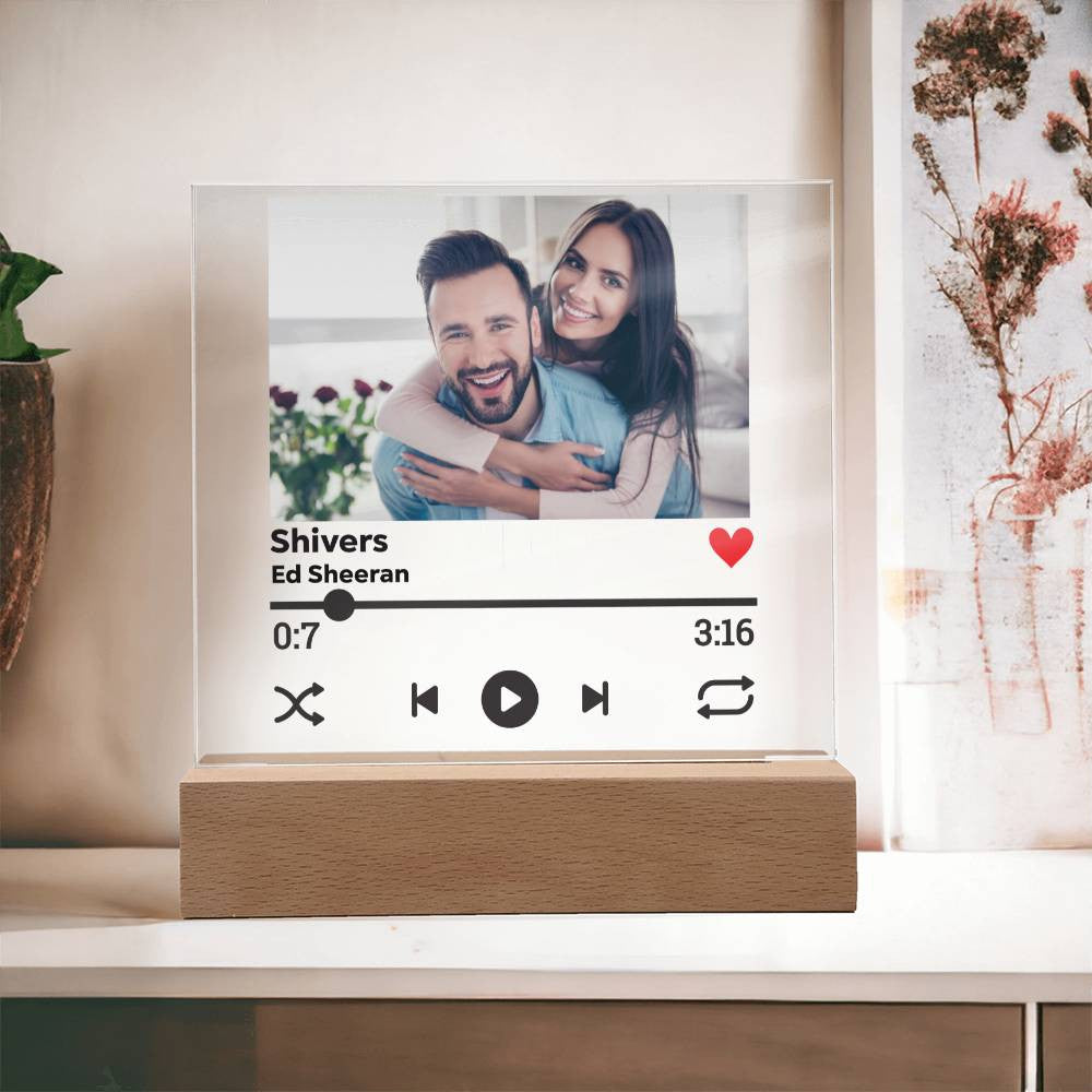 Our Song- You and Me - Music Media Acrylic Plague