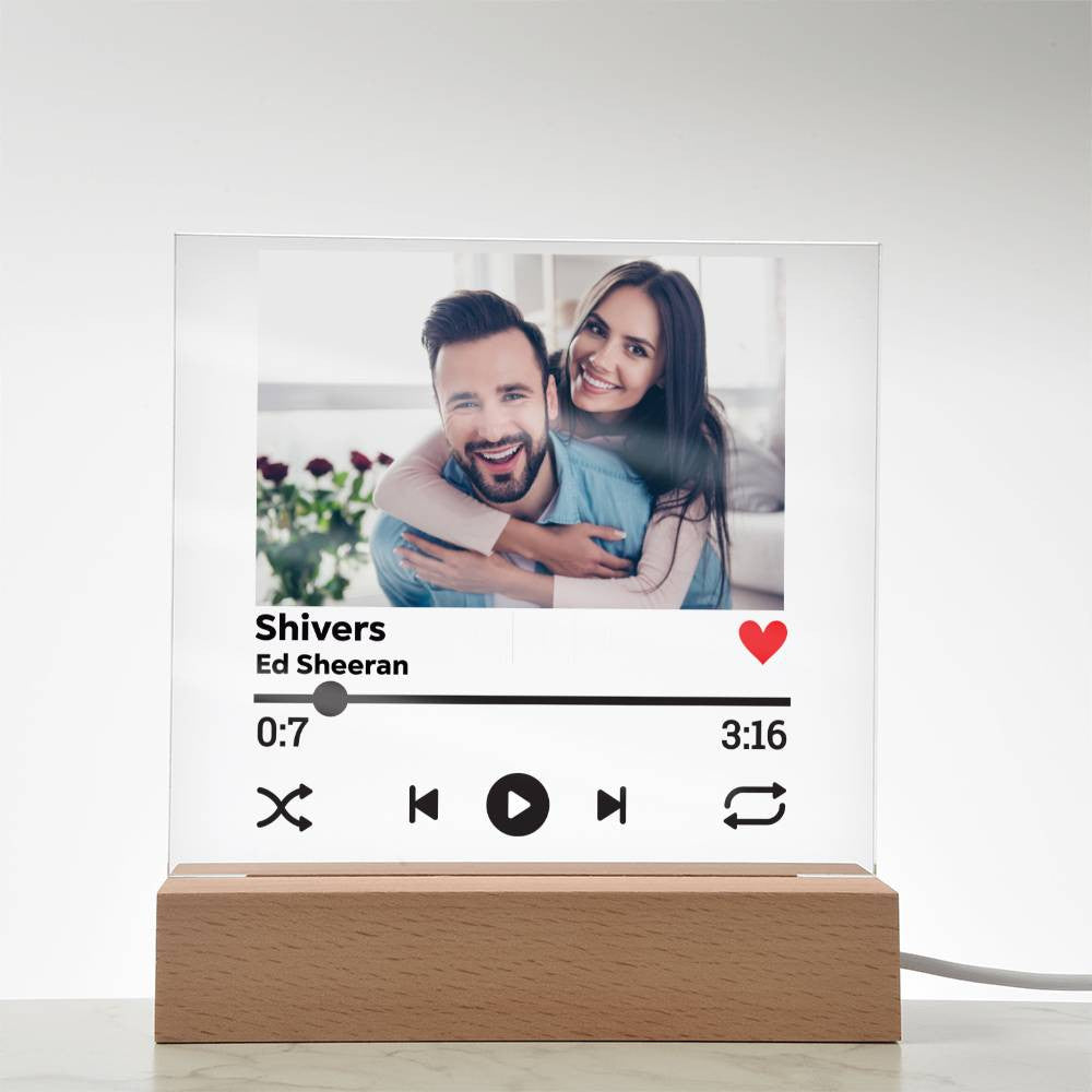Our Song- You and Me - Music Media Acrylic Plague