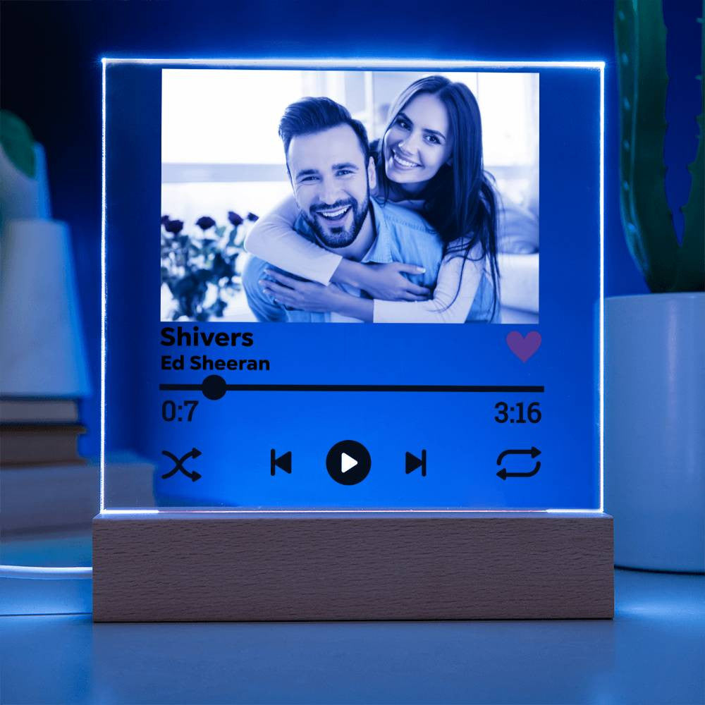 Our Song- You and Me - Music Media Acrylic Plague