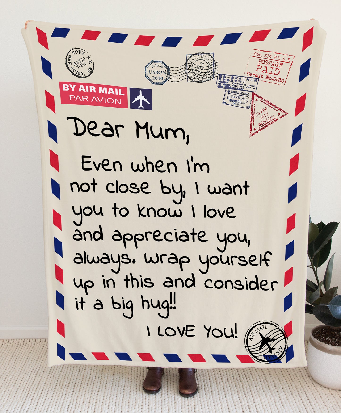 To Mum | Appreciate You | Throw Blanket 50"X60"