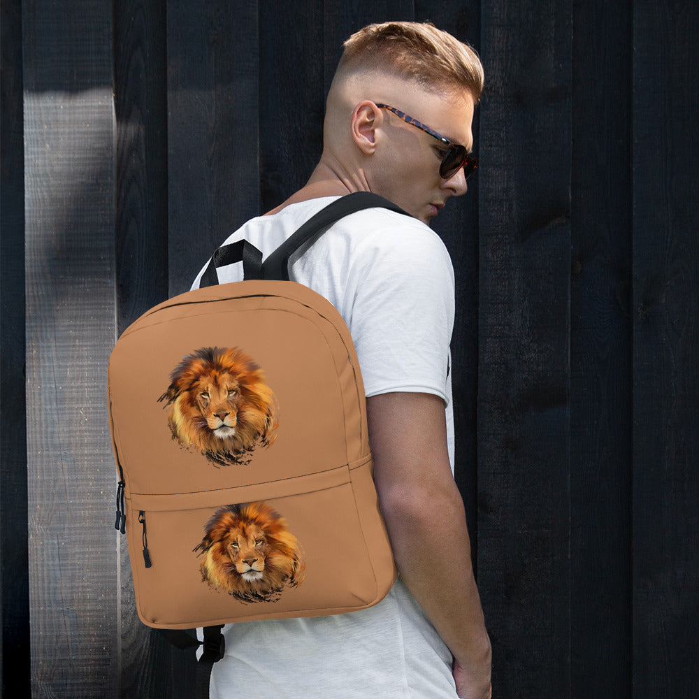 Lion Head Backpack