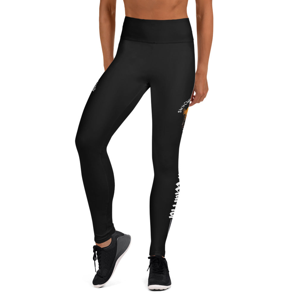 She is a Warrior | Yoga Leggings