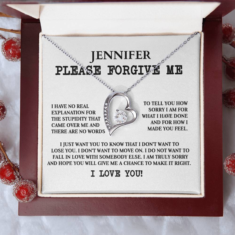 Soulmate, Please Forgive Me | Forever Love Necklace