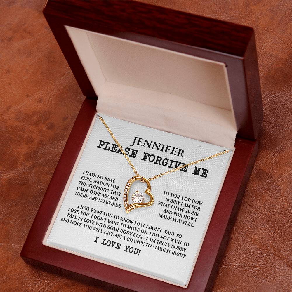 Soulmate, Please Forgive Me | Forever Love Necklace