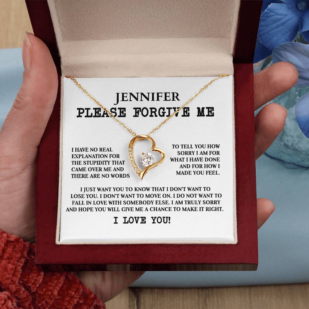 Soulmate, Please Forgive Me | Forever Love Necklace