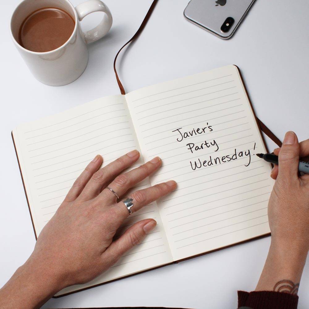 To My Daughter | Your Journey | Personalized Leather Journal