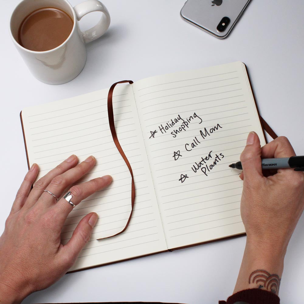 To My Daughter | Personalized Leather Journal | In Your Heart