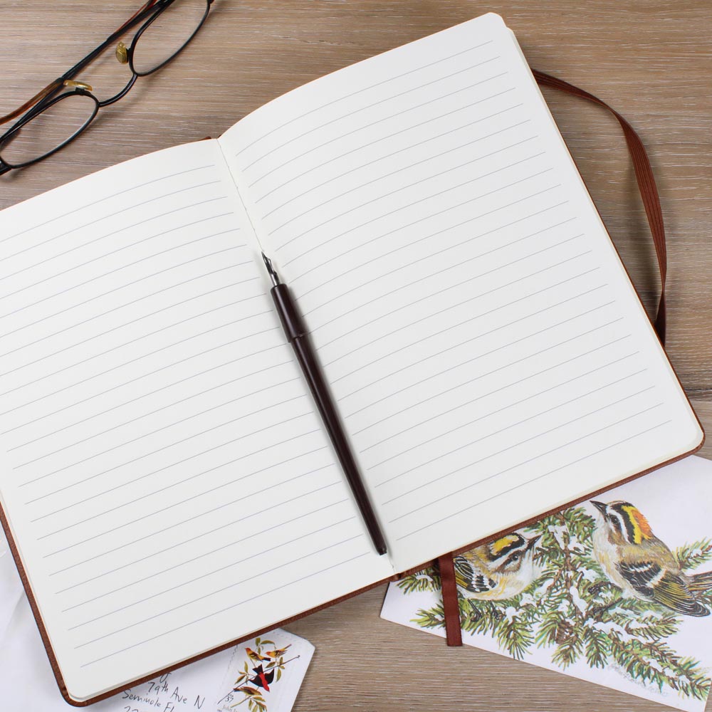 Letters To My Daughter in Heaven | Personalised Memorial Leather Graphic Journal