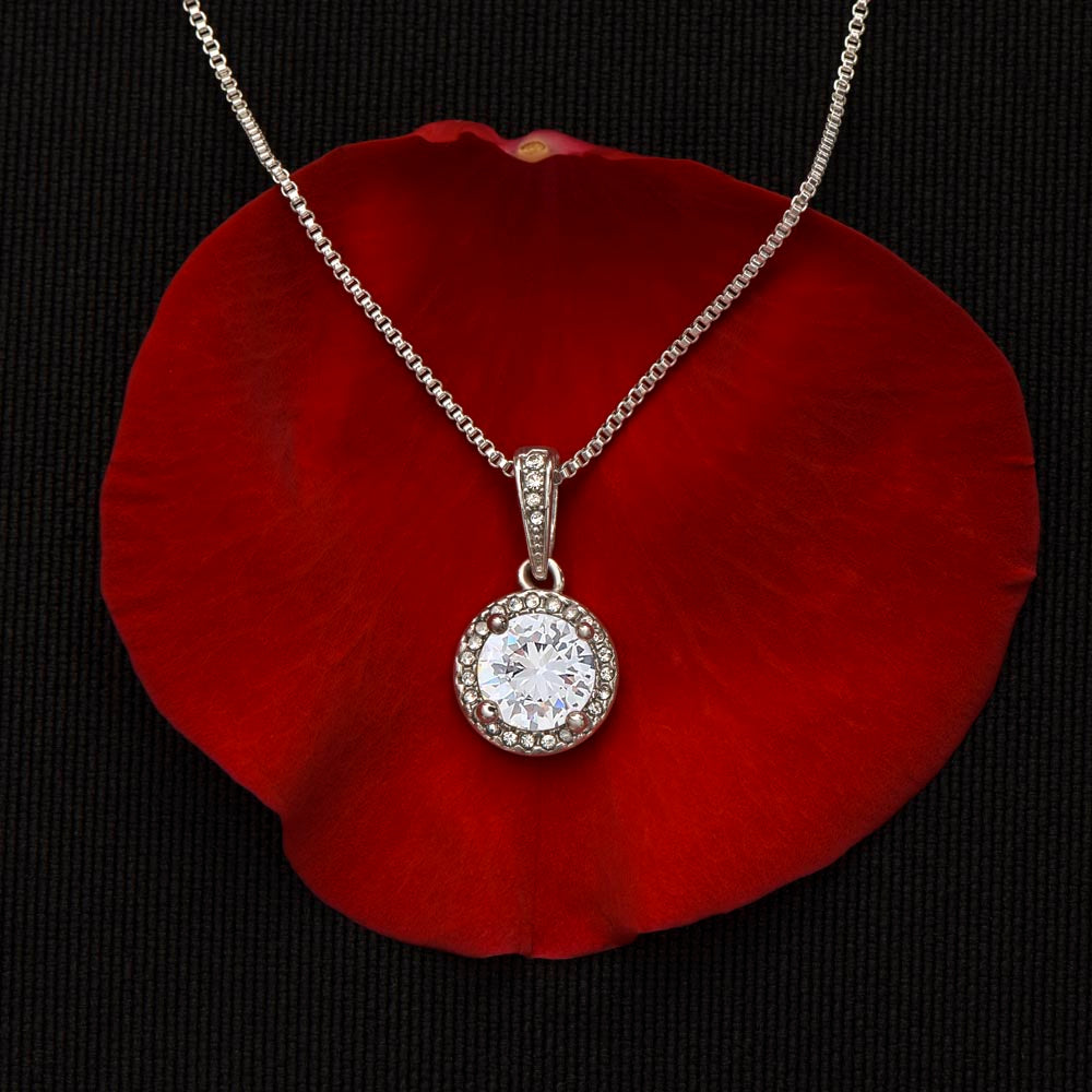 To My Daughter | Proud Father Gift | Eternal Hope Necklace