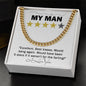 My Man - 5 Stars - Cuban Link Chain Gift