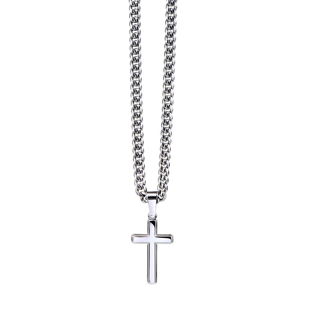 To My Son | Fearfully and Wonderfully | Cuban Chain with Artisan Cross Necklace