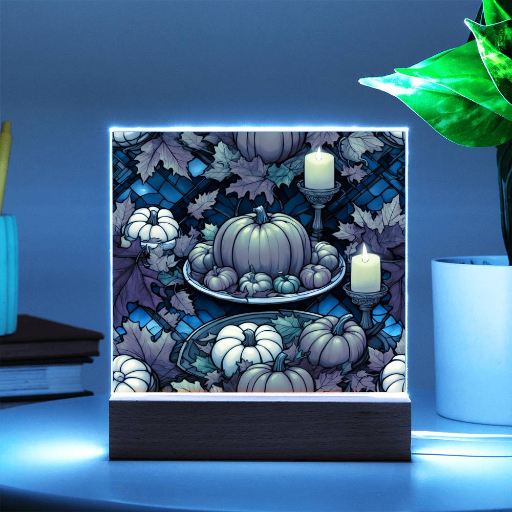 Warm Thanksgiving-Night Light Square Acrylic