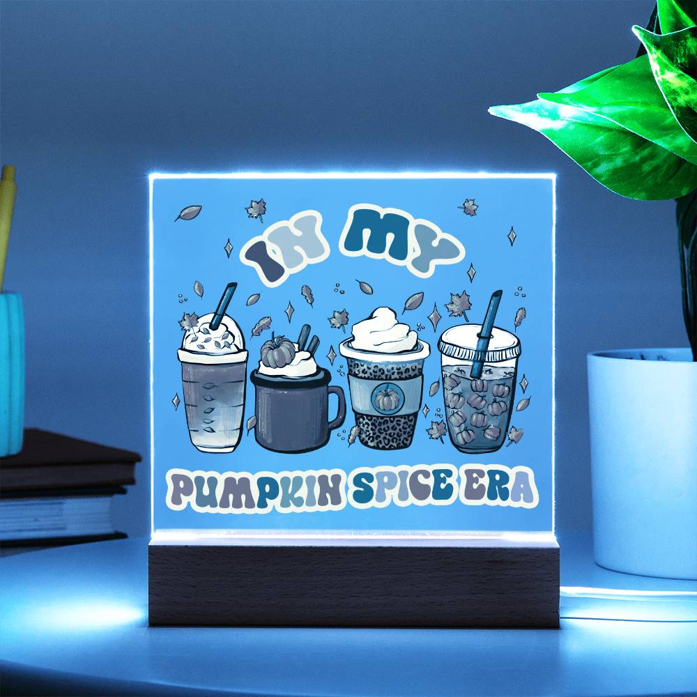 Pumpkin Spice Era | Night Light Square Acrylic