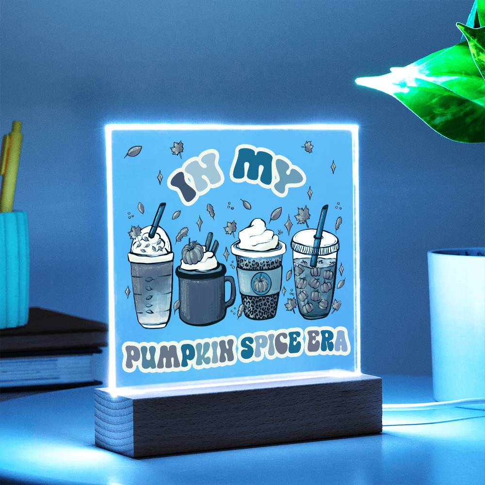 Pumpkin Spice Era | Night Light Square Acrylic