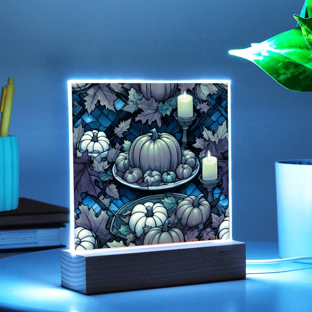 Warm Thanksgiving-Night Light Square Acrylic