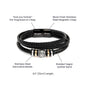 To My Son | In Your Heart | Love You Forever Bracelet