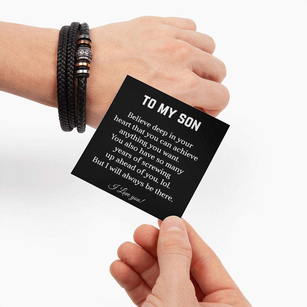 To My Son | Believe Deep | Bracelet