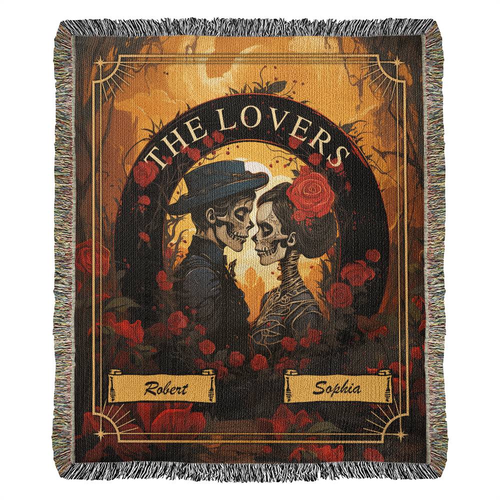 The Lovers - Personalized Heirloom Woven Blanket