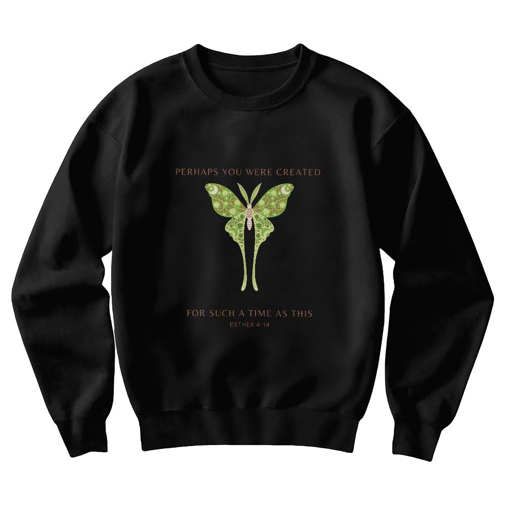 Such a time like this Sweat shirt, Moth Teeshirt