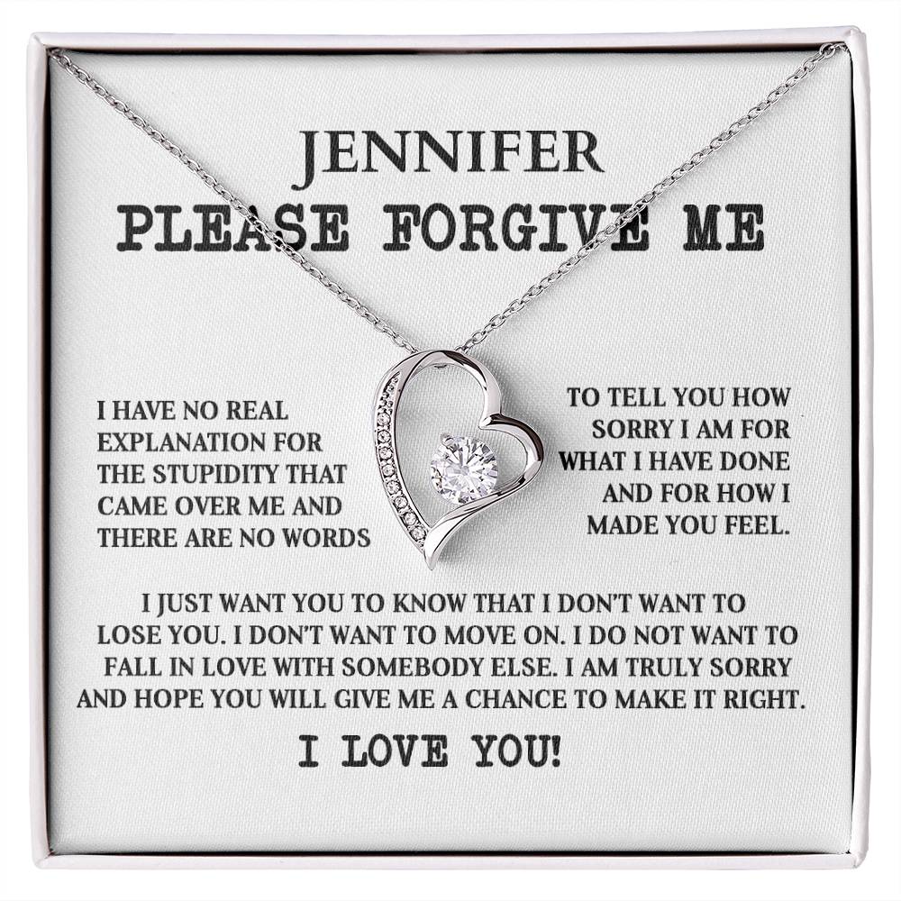 Soulmate, Please Forgive Me | Forever Love Necklace