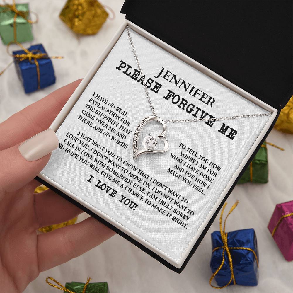 Soulmate, Please Forgive Me | Forever Love Necklace
