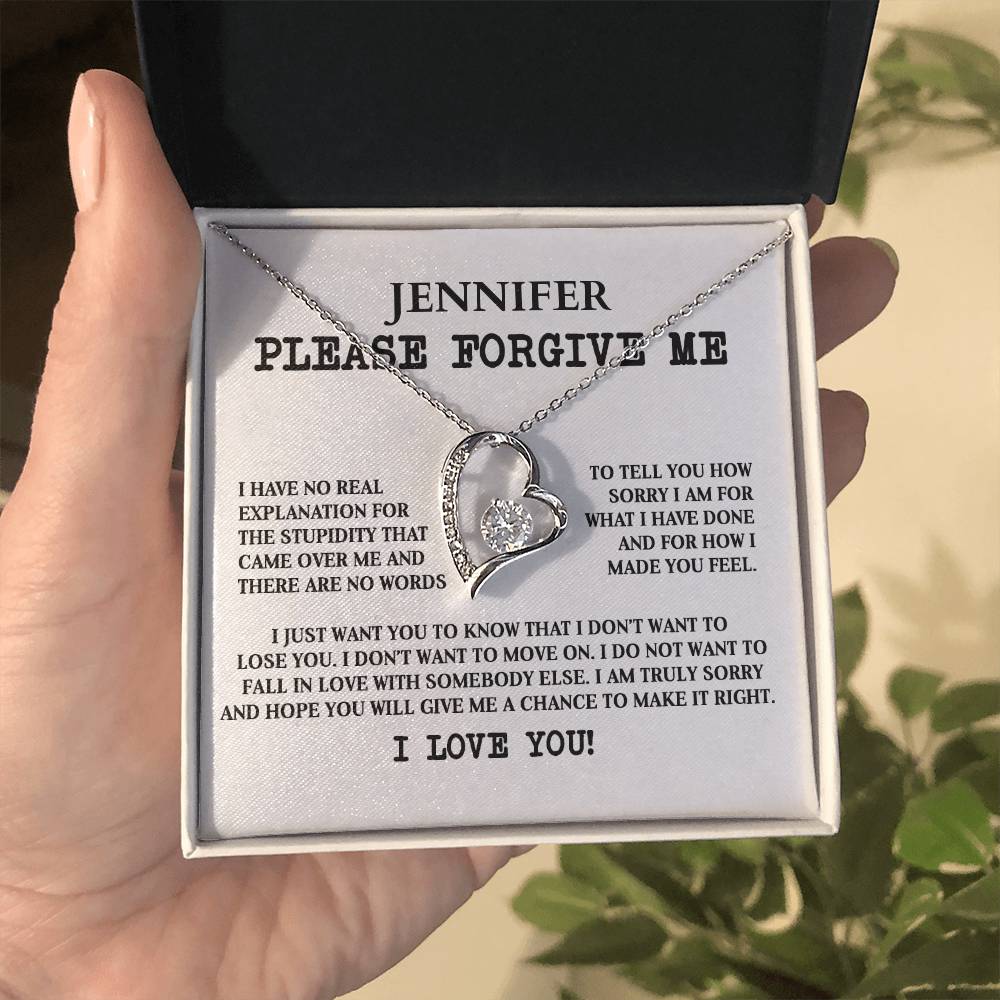 Soulmate, Please Forgive Me | Forever Love Necklace
