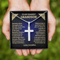 To My Grandson | Beautiful Chapters | Personalized Stainless Cross Necklace