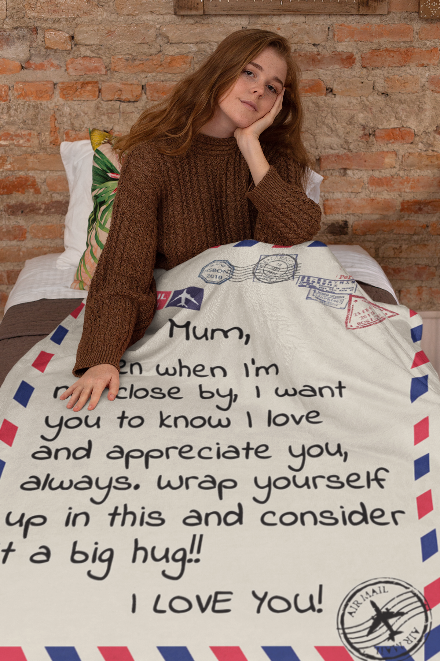 To Mum | Appreciate You | Throw Blanket 50"X60"