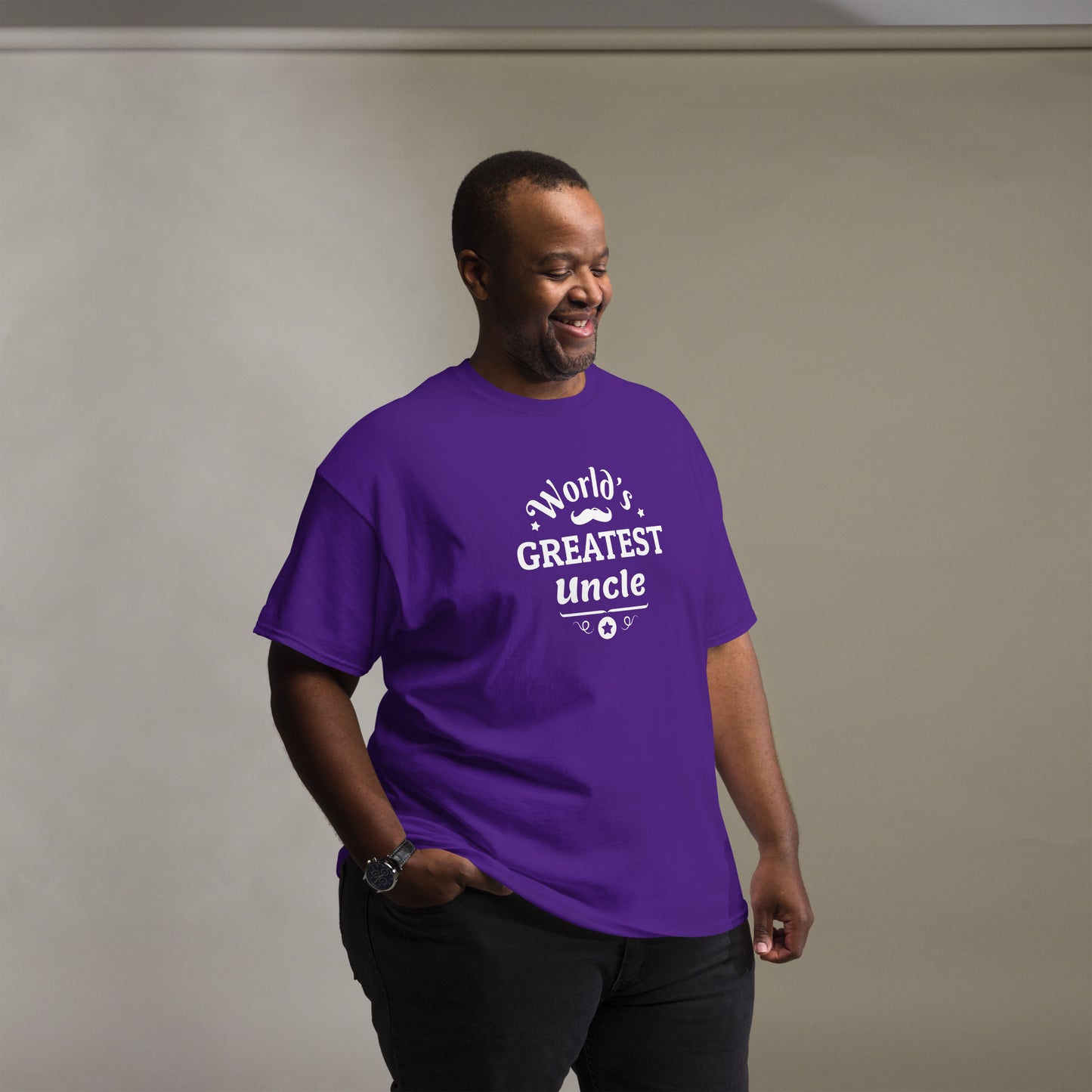 World Greatest Uncle | Men's classic T-Shirts