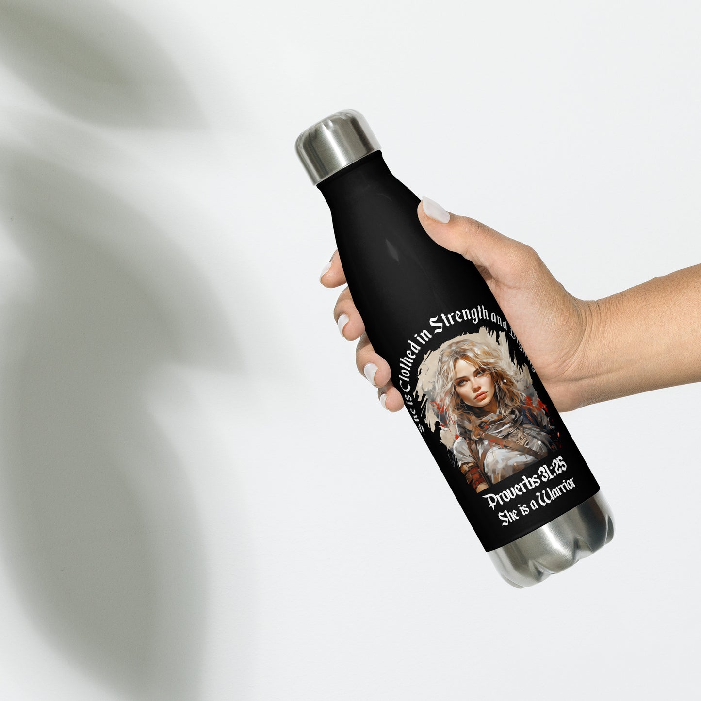 She is a Warrior | Stainless Steel Water Bottle