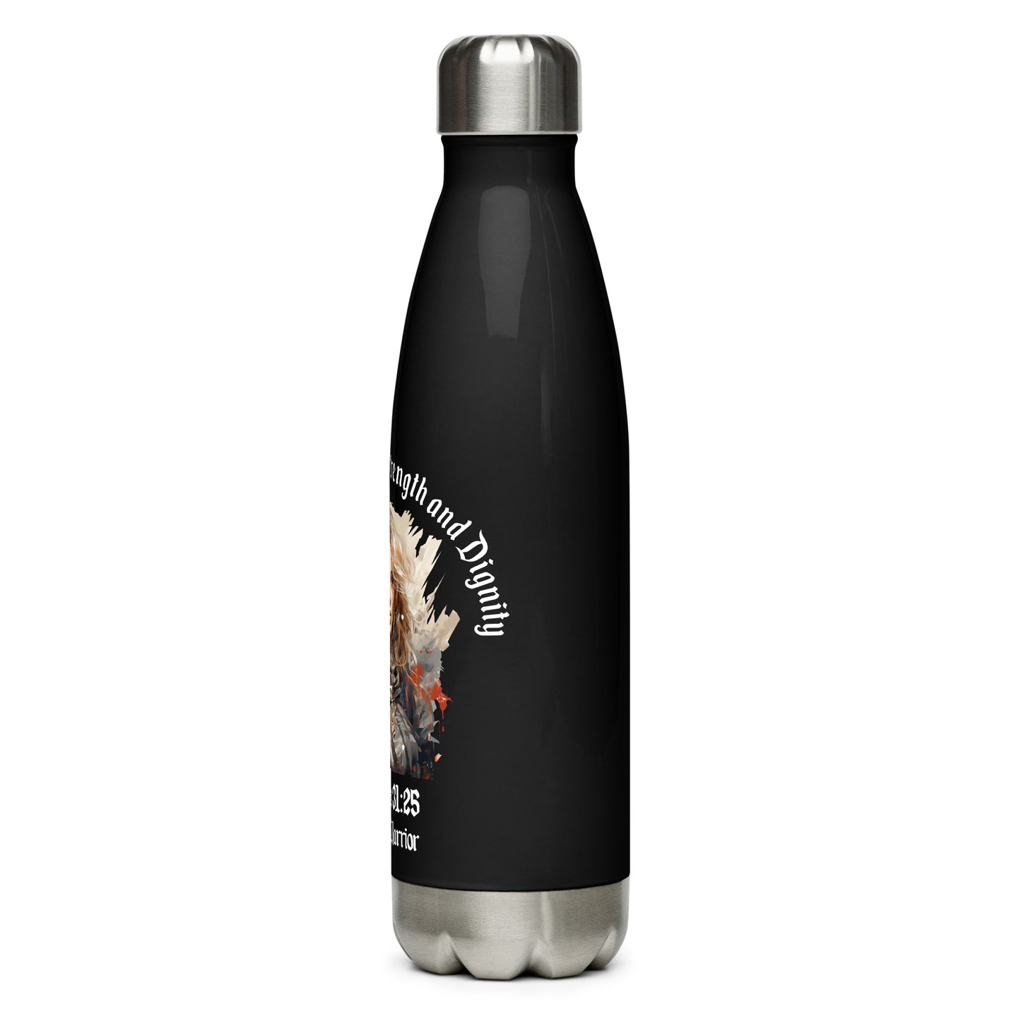 She is a Warrior | Stainless Steel Water Bottle