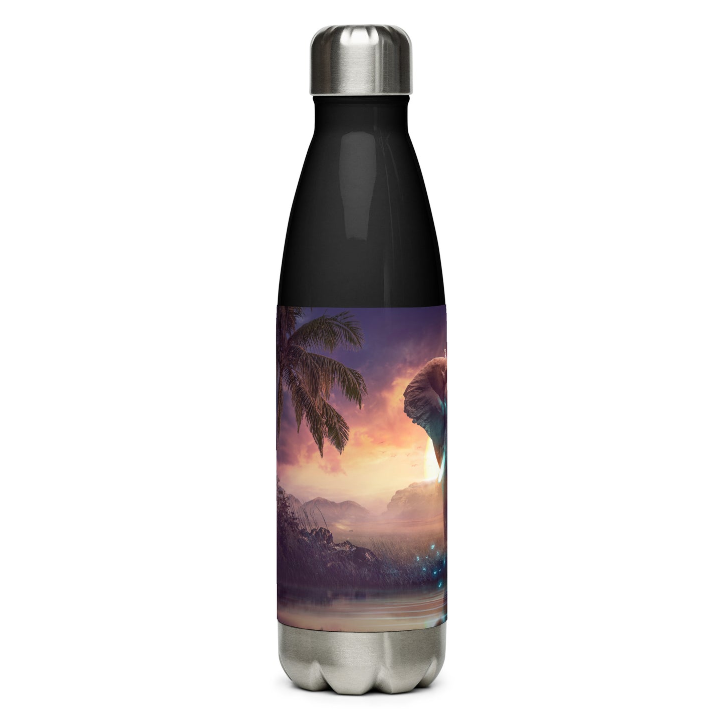 Majestic Elephant | Stainless Steel Water Bottle