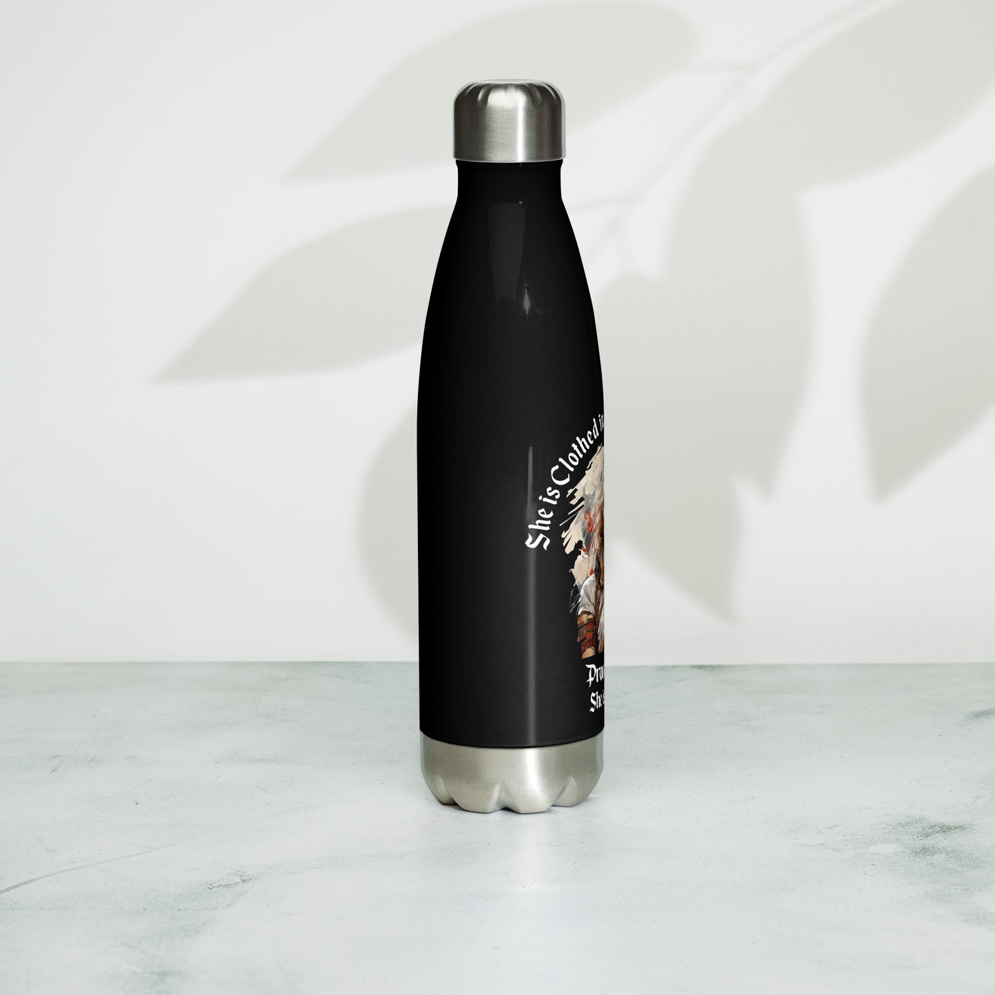 She is a Warrior | Stainless Steel Water Bottle