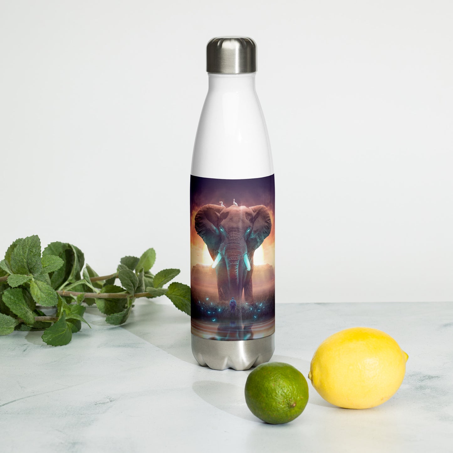 Majestic Elephant | Stainless Steel Water Bottle