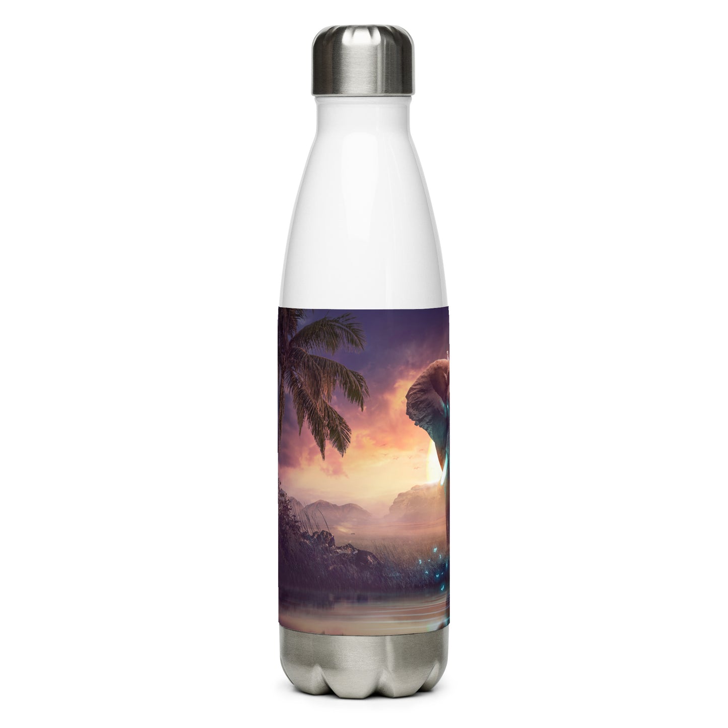 Majestic Elephant | Stainless Steel Water Bottle