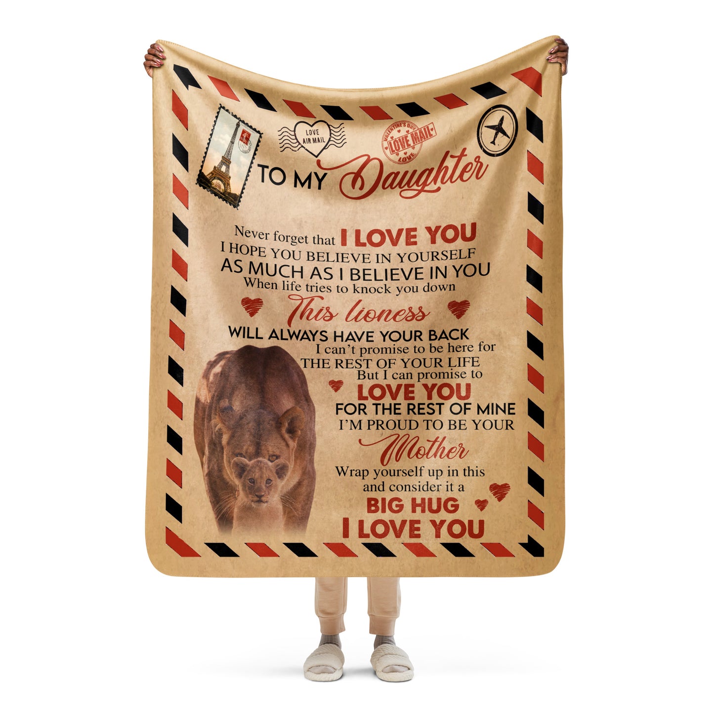 DaughterSherpa blanket