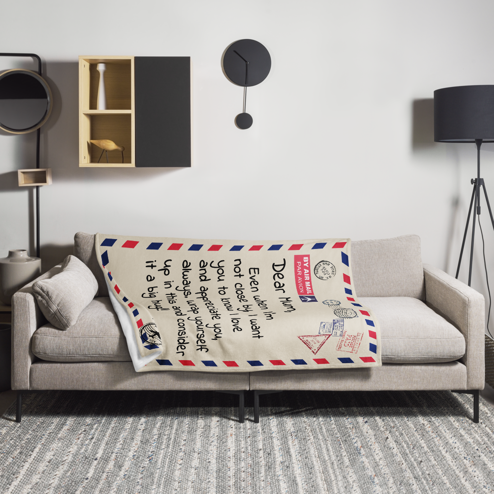 To Mum | Appreciate You | Throw Blanket 50"X60"