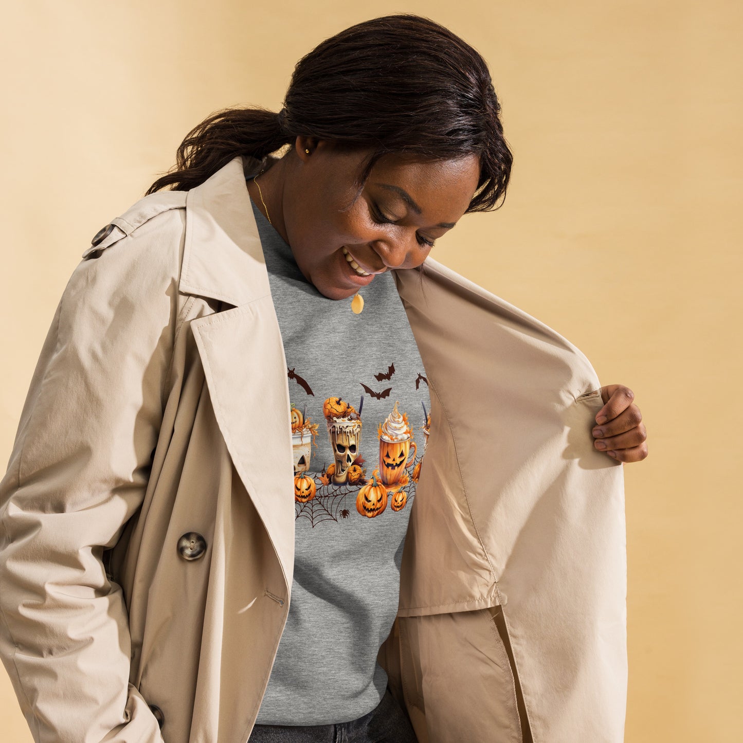 Halloween Sweater | Coffee Latte Sweatshirt