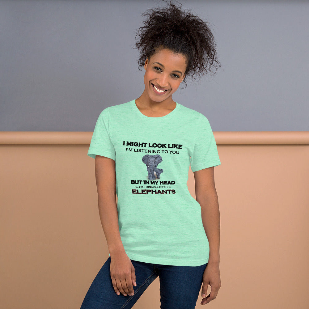 Unisex T-shirt - Thinking About Elephants