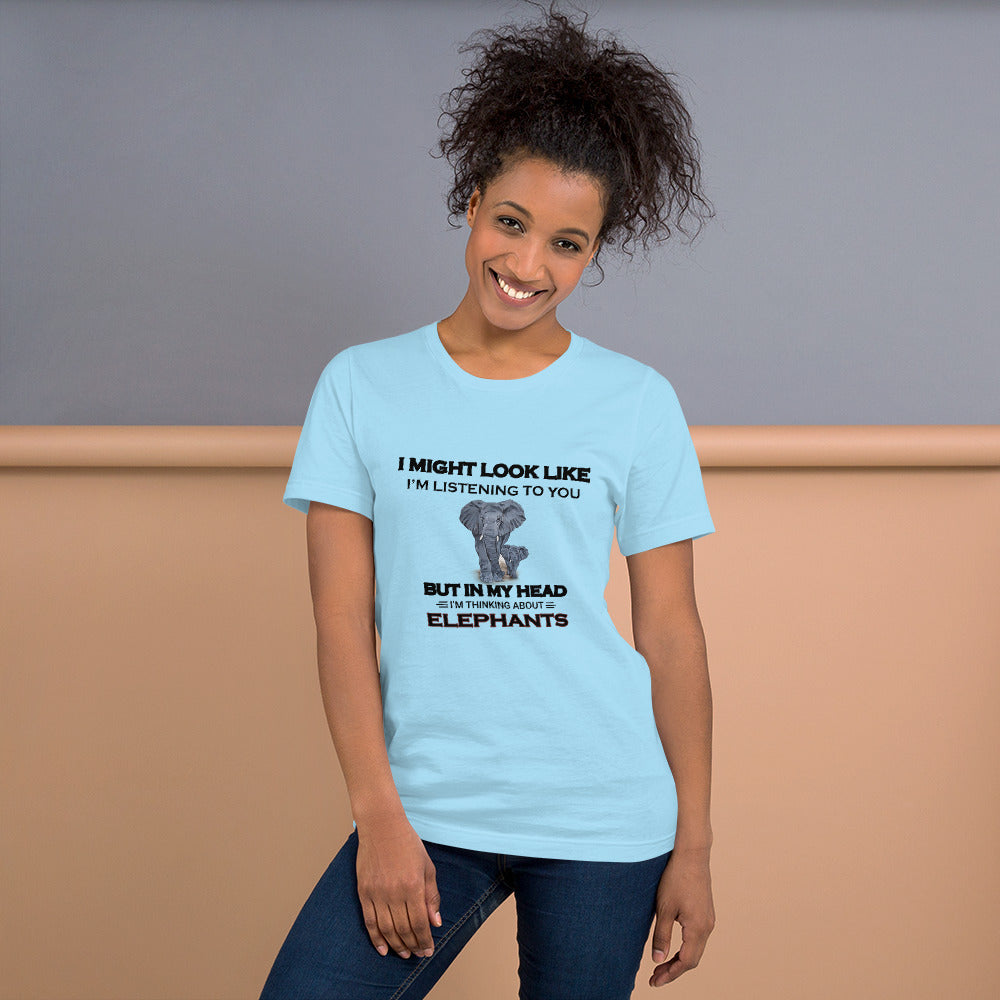 Unisex T-shirt - Thinking About Elephants