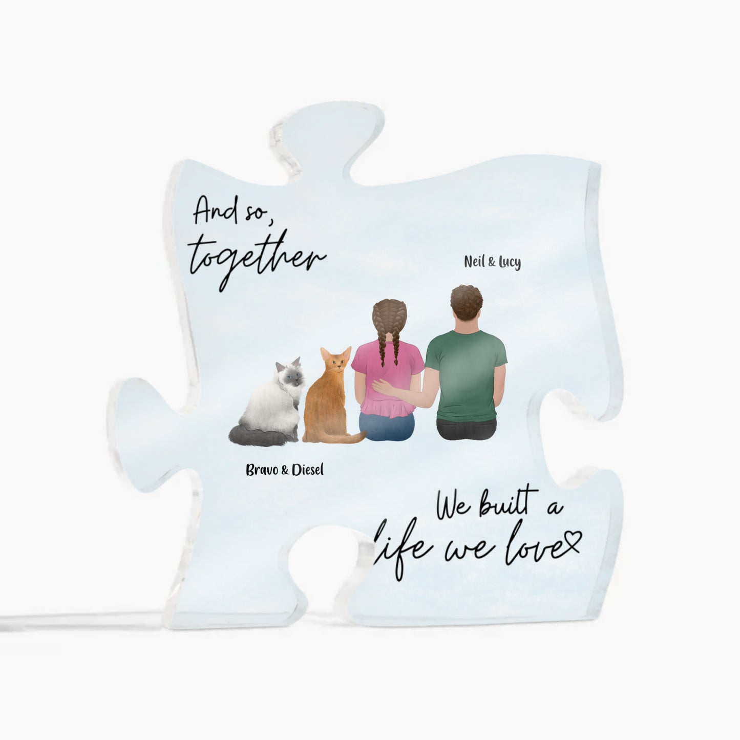 Life We Love - Acrylic Puzzle