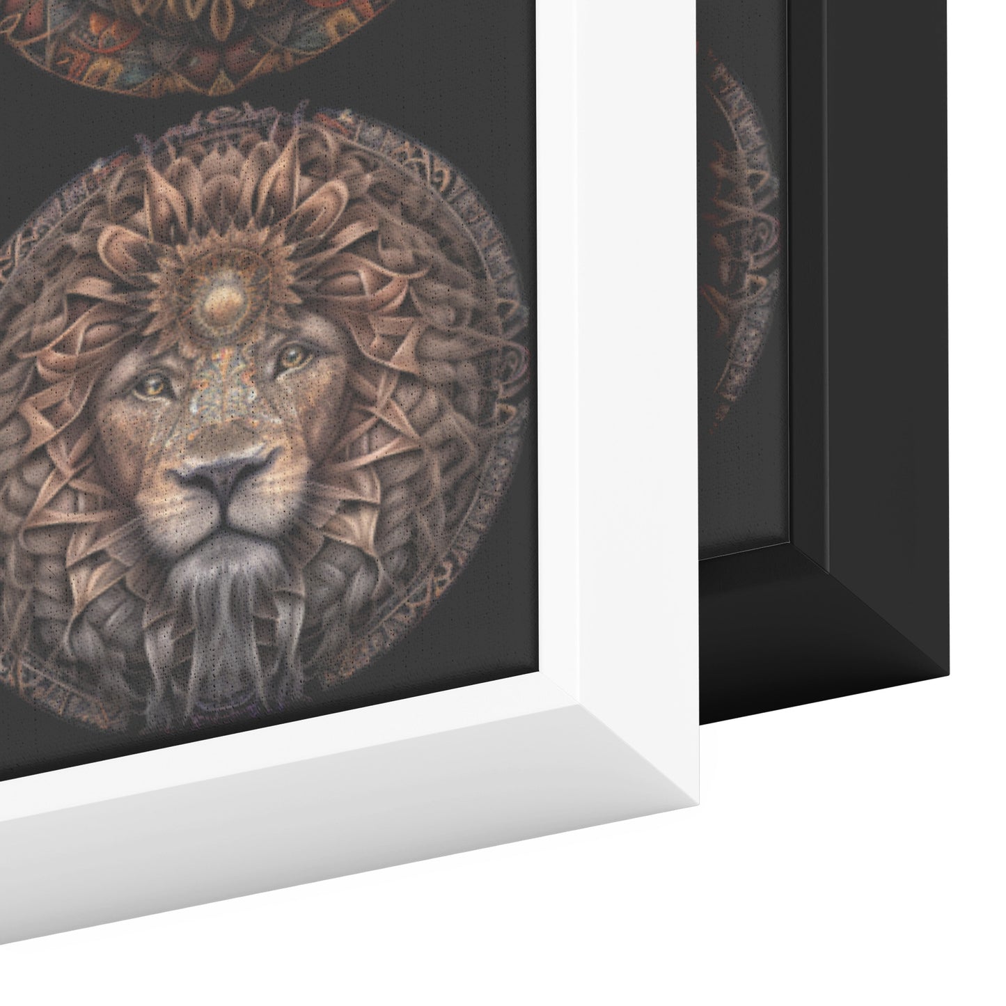 Square Framed Canvas - Gallery Quality Print