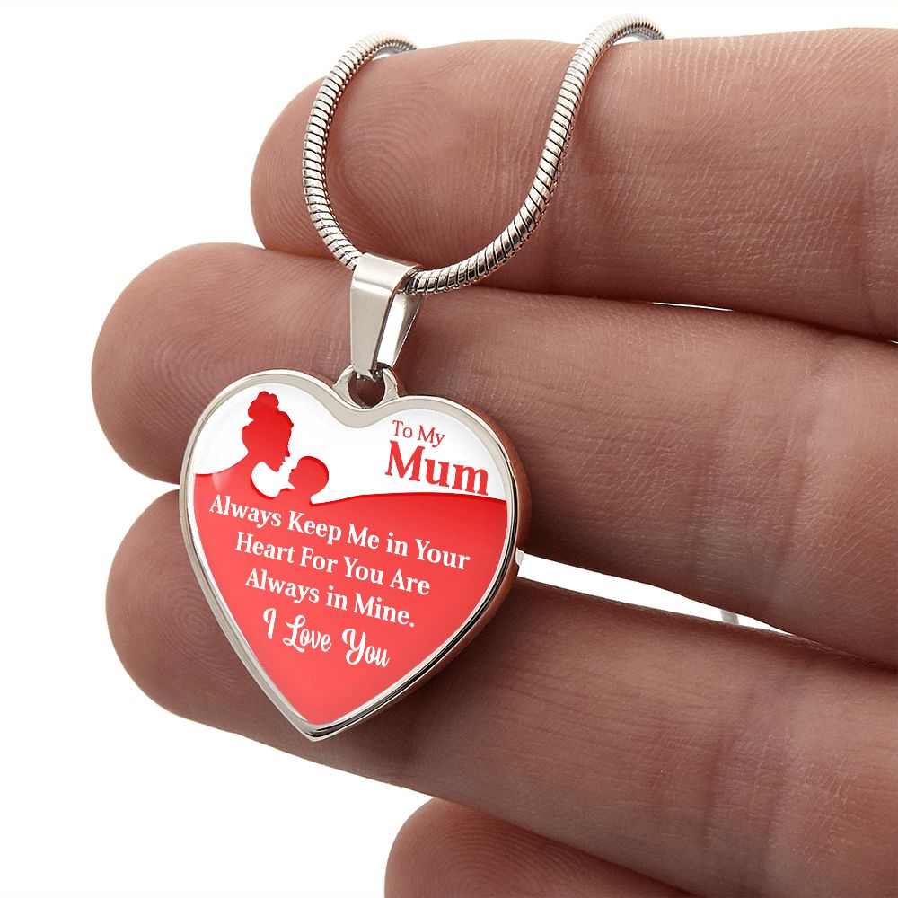 To My Mum | Your Heart | Heart Pendant