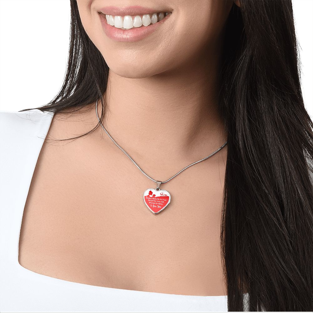 To My Mum | Your Heart | Heart Pendant