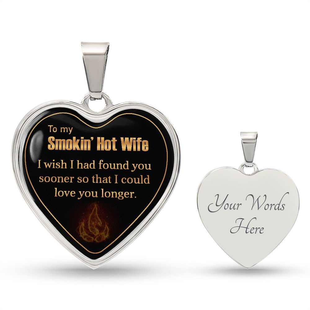 My Hot Wife | Sooner | Heart Pendant | HJ
