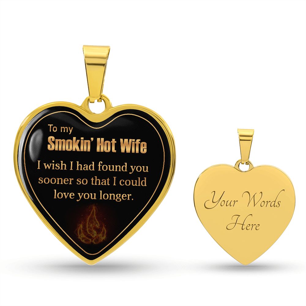 My Hot Wife | Sooner | Heart Pendant | HJ