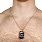 Biker Dad Dog tag