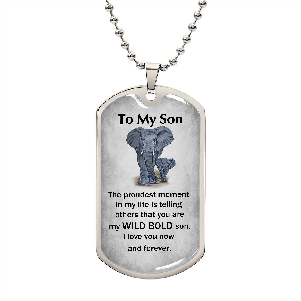 My Son | Wild Bold | Dog Tag | HJ